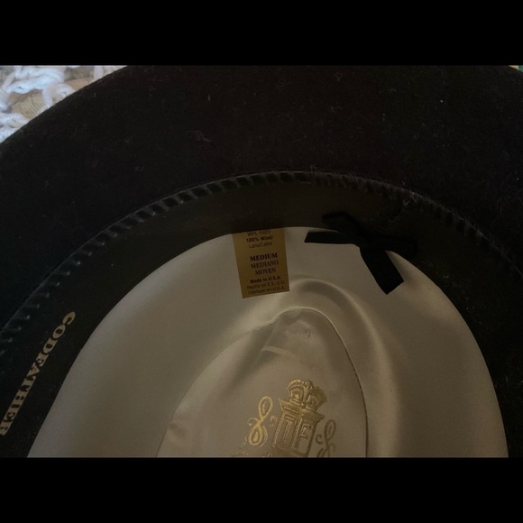 Men’s 100% Wool Hat - Black - Picture 3 of 6